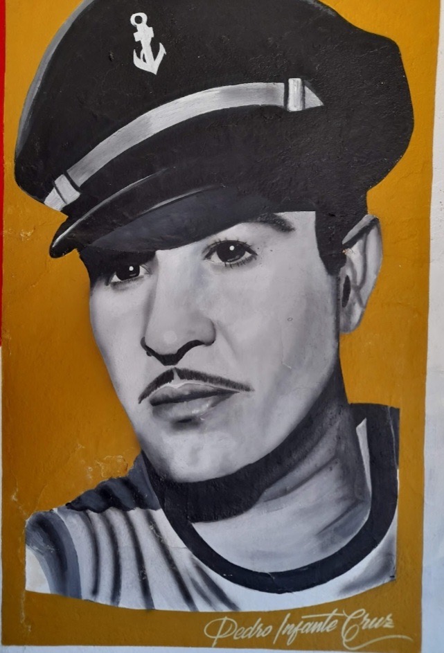 Retrato mural artístico